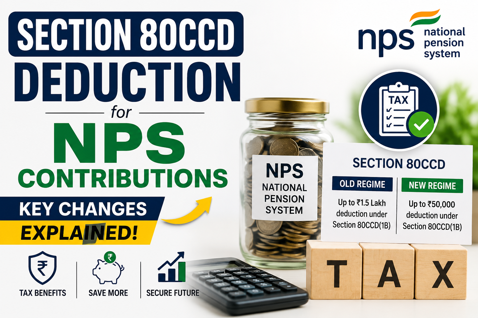 Section 80CCD Deduction For NPS Contributions: Key Changes Explained